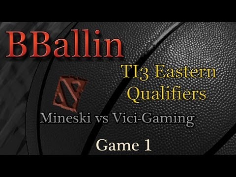 Mineski vs Vici-Gaming (TI3 Eastern Qualifiers) Game 1 ft. Drow