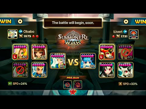 Obabo vs Livert. SWC2021 EUROPE CUP Quarterfinals (BO5) - Summoners War