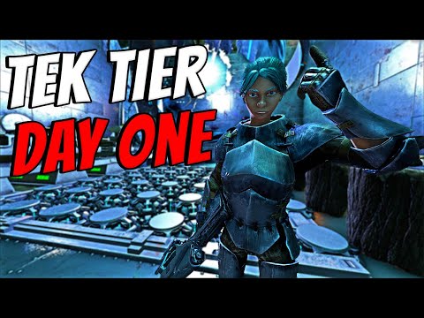 How We UNLOCKED Tek Tier In 20 HOURS (DAY ONE) - Ark