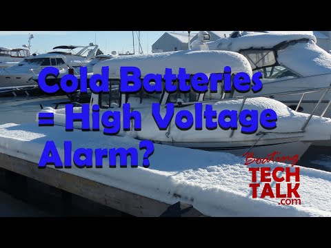 Cold Batteries = High Voltage?