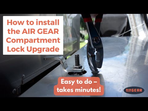 How to install the Compartment Lock Upgrade | Airstream safety