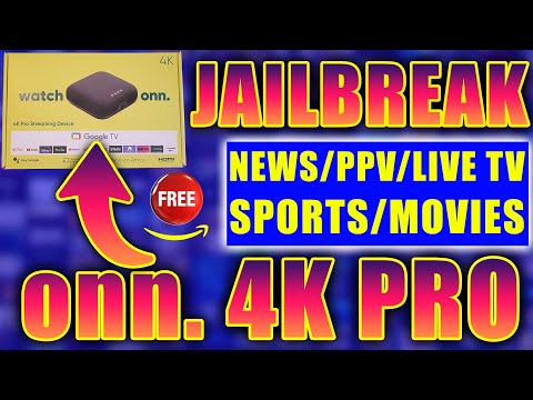 🔓 JAILBREAK the NEW! Onn 4K Pro Streaming Device (JUNE 2024) 🔓