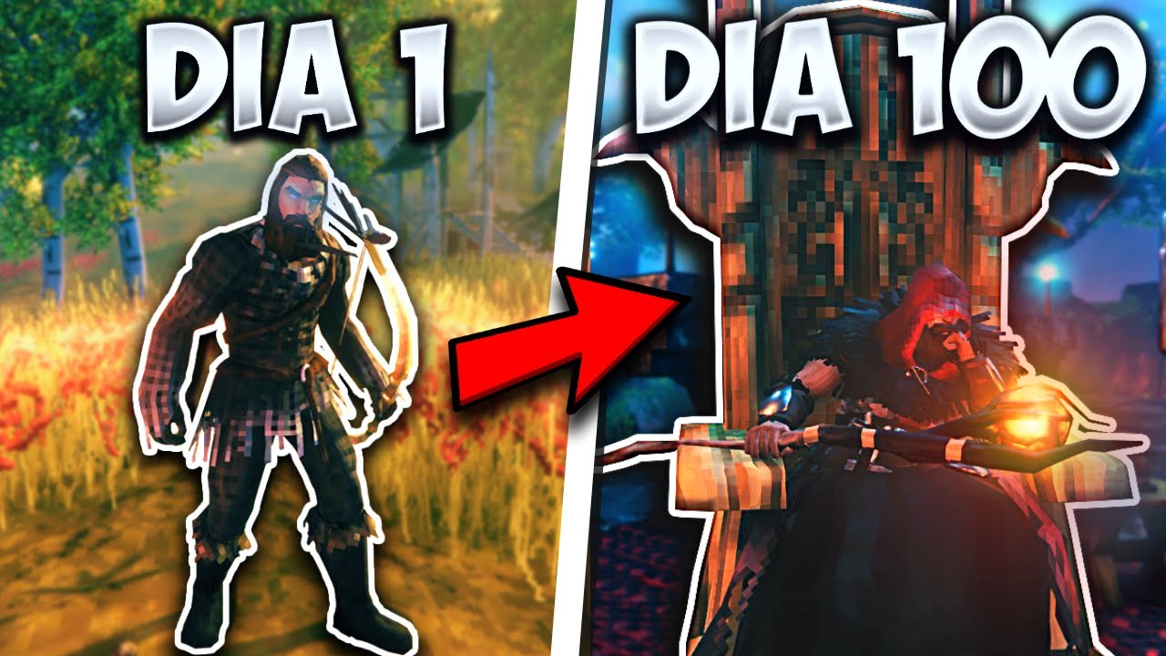 Passei Mais 100 Dias no Valheim