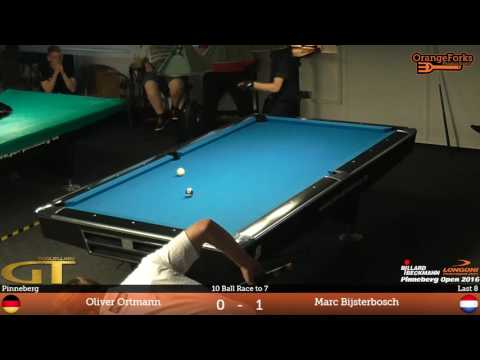 Oliver Ortmann (GER) v Marc Bijsterbosch (NL) | Pinneberg Open 2016 | Semi-Final