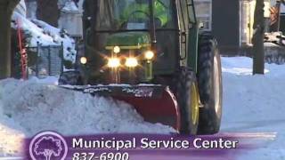 preview picture of video 'City of Midland Snow Plowing Process'