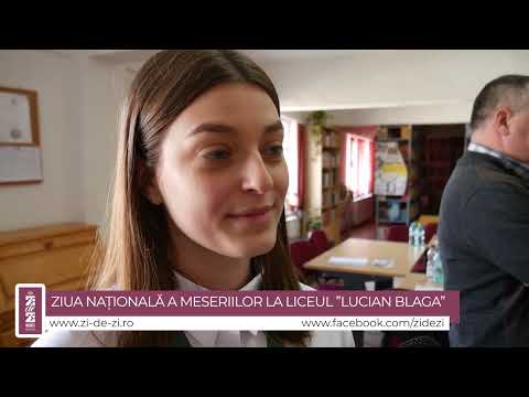 Ziua Națională a Meseriilor, Liceul Teoretic ”Lucian Blaga” Reghin