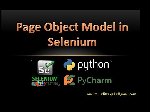 Python Page Object Model in Selenium Webdriver Step by Step Guide