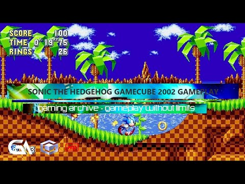 Sonic The Hedgehog 1991 GameCube Gameplay by Regan - Retro Gameplay, Walkthrough, Teaser