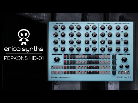 Erica Synths Perkons HD-01 Sound Demo (no talking)