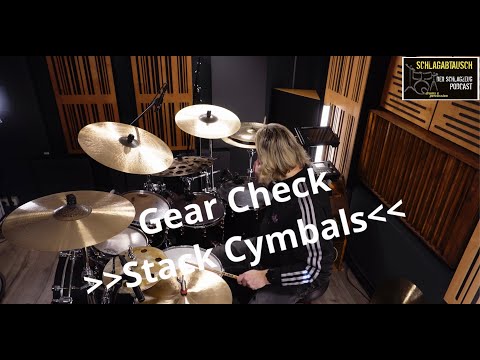 How to Stack Cymbals! Stack Cymbal Option / Sounds / Demos for the German Podcast Schlagabtausch!