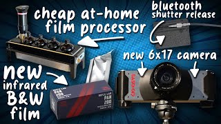 Bluetooth Shutter Release, 6x17 Camera, New Film, DIY Home Processor, & More!