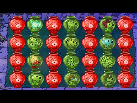 All Pea vs Vasebreaker in Plants vs Zombies 2