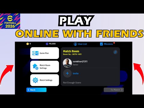 eFootball 2026 Mobile How to Play Online With Friends