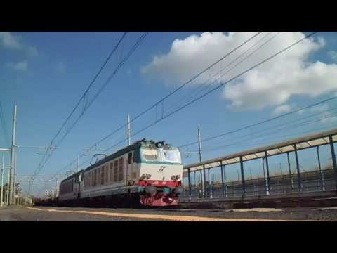 Doppia trazione di Tigri con E652.004 + E652.133 sul MRS 51339 in transito a Torricola