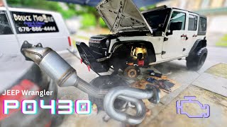 How to Fix P0430 Fault Code: Replacing Bank 2 Catalytic Converter on 2007-2017 Jeep Wrangler