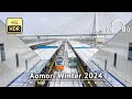 Japan - Aomori Winter 2024 Walking Tour [4K/HDR/Binaural]