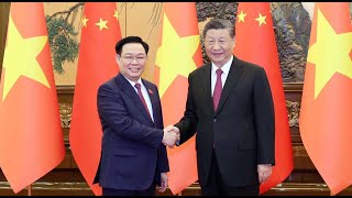 Tổng Bí thư, Chủ tịch Trung Quốc Tập Cận Bình hội kiến Chủ tịch Quốc hội Vương Đình Huệ