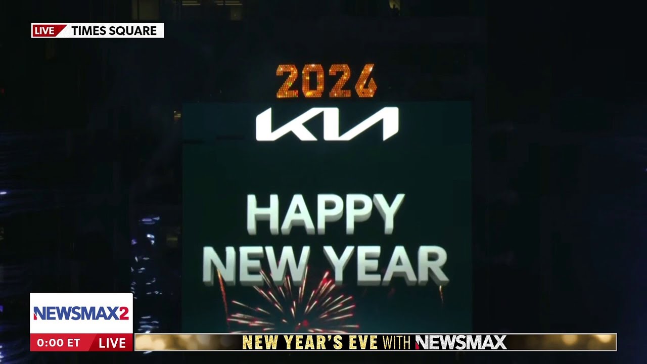 HELLO 2026! Counting down the final seconds in Times Square | NEWSMAX