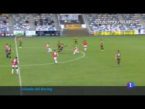 Resumen del partido de liga Barakaldo-Racing (TVE-Cantabria 01/03/21)