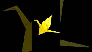 Origami Crane. How To Fold Paper Crane #origami #tutorial #papercrane