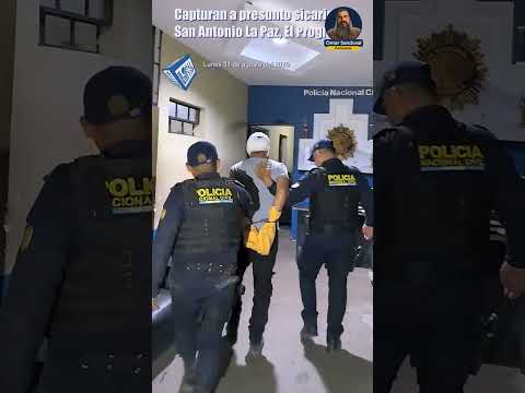 Capturan a presunto sicario en San Antonio La Paz, El Progreso