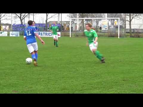 Zondag 2018-01-28 Aquila 1 - SVHA 1 (uitslag 1-2) De Samenvatting