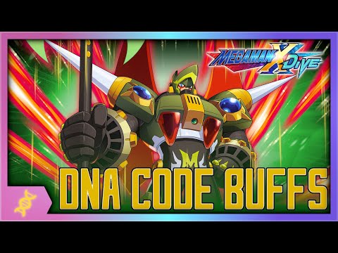 Massimo 5* F-DNA Code Buffs Showcase - Mega Man X DiVE