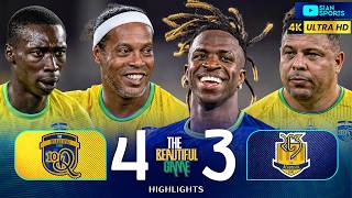 PARECIA BOMBA PATCH ! RONALDINHO, VINICIUS JR, RONALDO E OUTRAS LENDAS DO FUTEBOL DERAM SHOW !