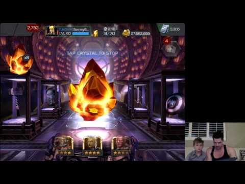 Mega crystal opening 10x  4 star  took us 25 days from our last opening MCOC contest of champions