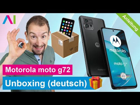 Motorola moto g72 - Unboxing (deutsch) • 📱 • 📦 • 🆕 • Anleitung | Tutorial