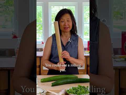 Smashed Cucumber Salad