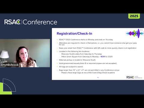 RSAC™ 2025 Conference Know Before You Go