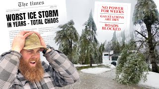 No Power for Weeks After This Ice Storm — Our Backup Plan