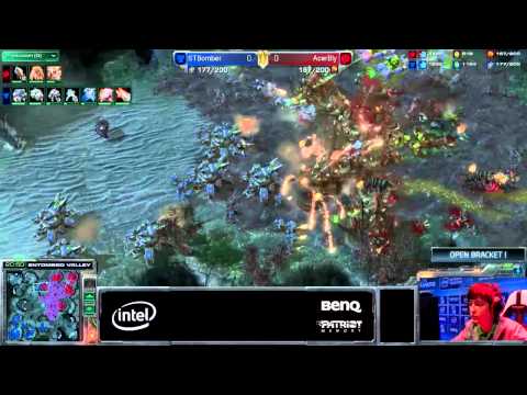 Bly (Z) vs Bomber (T) G1 IEM GamesCom Day 1 Bracket 1 Round 2