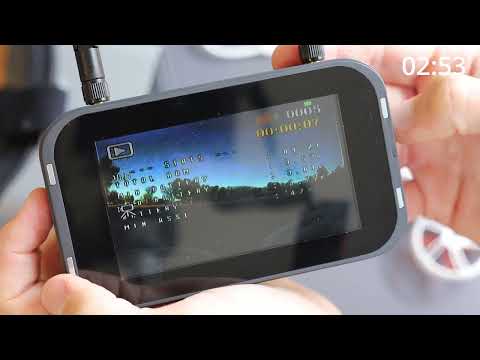 EMAX Tinyhawk III RTF - Transporter 2 FPV googles - bad monitor display screen - dark, hard to see