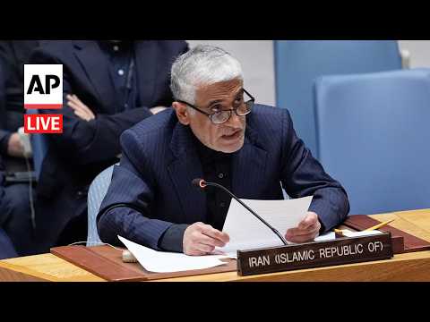 LIVE: UN Security Council meeting on Iran