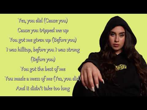 Diane Warren, Lauren Jauregui | Not Prepared For You Lyrics