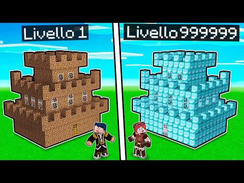 CASTELLO DA 1€ VS CASTELLO DA 1.000.000€! - MINECRAFT