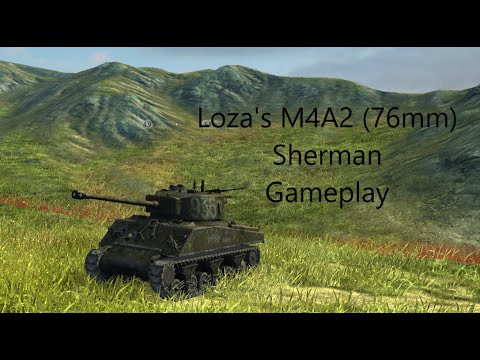 Loza's M4A2 (76mm) Sherman Gameplay (World of Tanks Blitz)