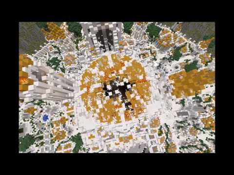 The fall of Gondolin | Minecraft - The Lord Of The Rings (Mod)