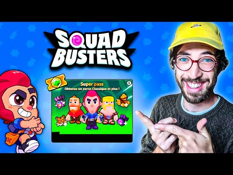 J’ACHÈTE le PASS de ce nouveau JEU si TOP 1 !! Présentations et Astuces SQUAD BUSTERS