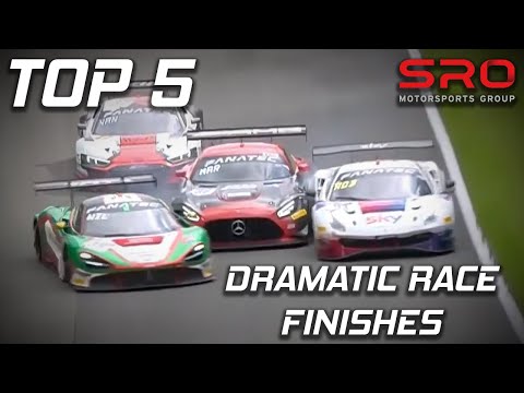 Top 5 Most Dramatic Finishes in GT Racing