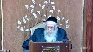 הרה"ג הרב וועכטר שליט"א כ"ג שבט תשפ"ה - מאמר הרבי תשד"מ ד"ה בלילה ההוא נדדה שדנת המלך  חלק ה (הרב אברהם מנחם מענדל וכטר) - התמונה מוצגת ישירות מתוך אתר האינטרנט יוטיוב. זכויות היוצרים בתמונה שייכות ליוצרה. קישור קרדיט למקור התוכן נמצא בתוך דף הסרטון