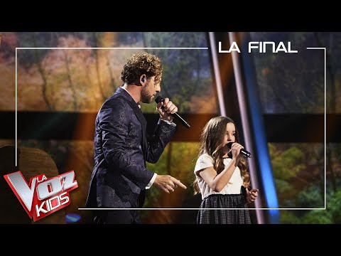 David Bisbal y Triana Jiménez cantan 'Lo tenga o no' | Final | La Voz Kids Antena 3 2022