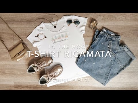 In the Hoop - T-Shirt Ricamata (Ricamo a Macchina)