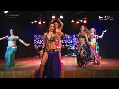 Tetiana Tesliuk at RAKS GLAM FESTIVAL 2017, Krakow, Poland - Tabla solo improvisation