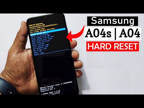 Samsung Galaxy A04s/A04 :- Screen Unlock/Hard Reset/Factory Reset | 2025 No Need PC