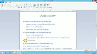 Download the video "MSDB Database in SQL SERVER"