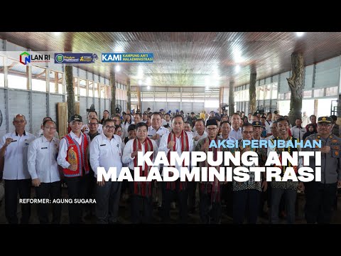 Pencanangan Kampung Anti Maladministrasi