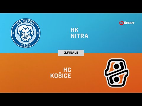 Finále play-off: HK Nitra - HC Košice 1:4, stav série 1:2